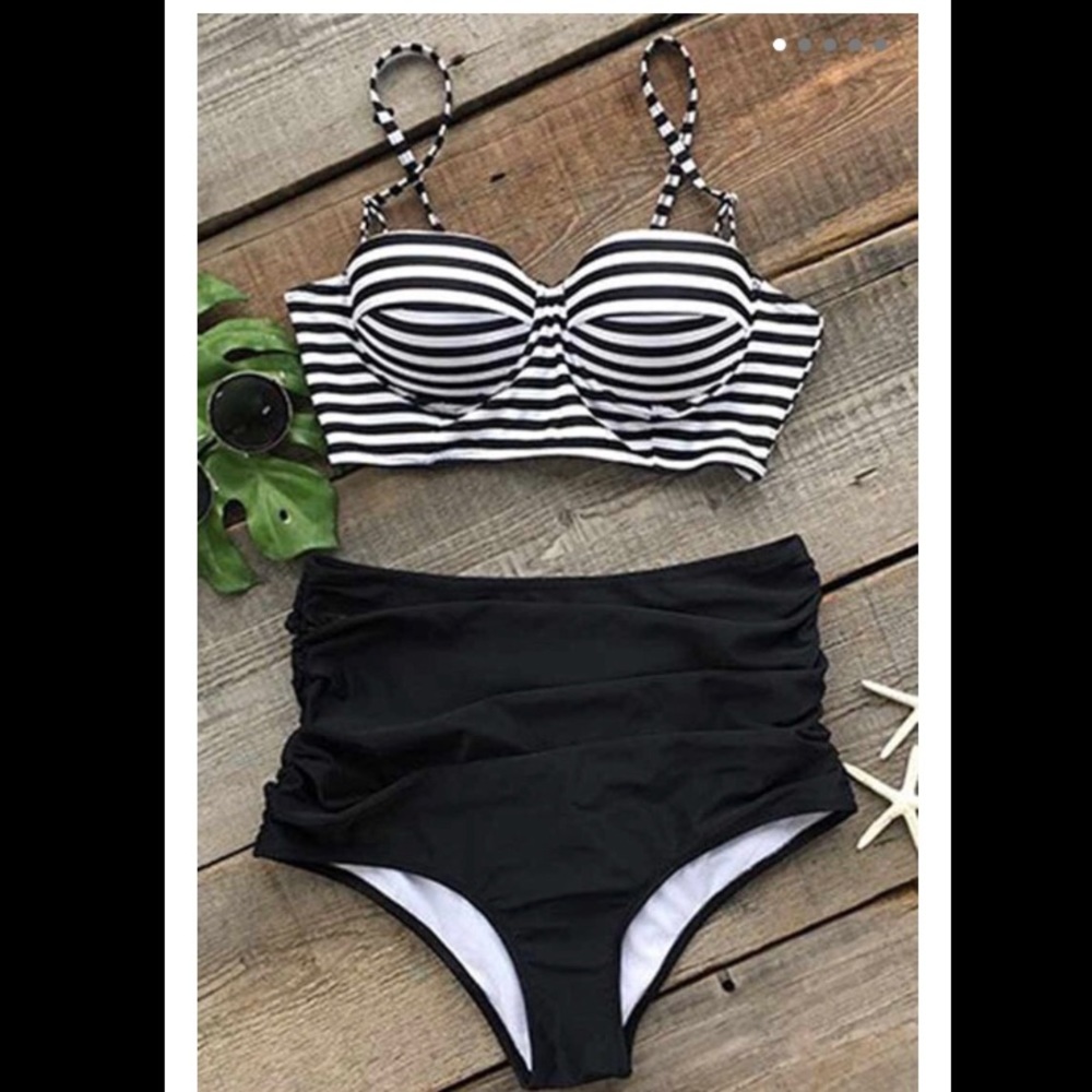 NWT - Brand new high waist 2 piece